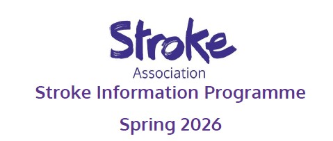 Stroke Association information programme Spring 2026 (logo)